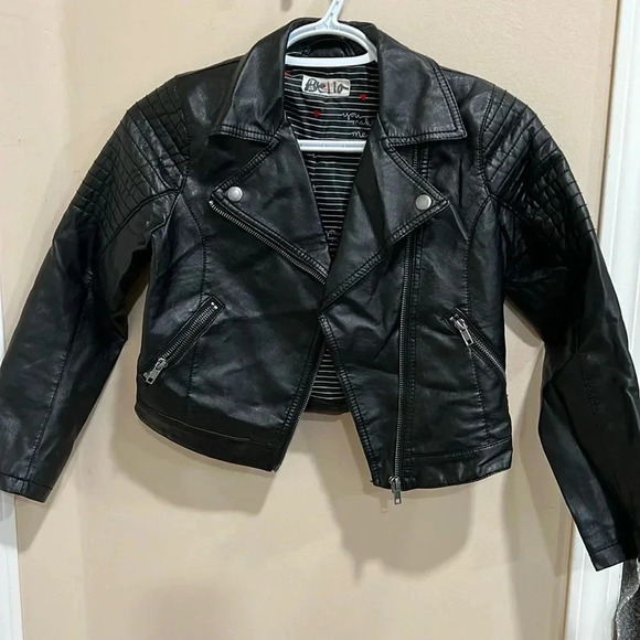 (14)  H&M leather style jacket - Picture 1 of 2